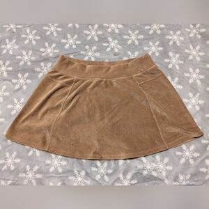 Aerie Tan Skater Skirt